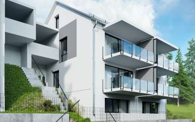 Top moderne Doppelhaushälfte mit Berg-/ und Seesicht in Sipplingen